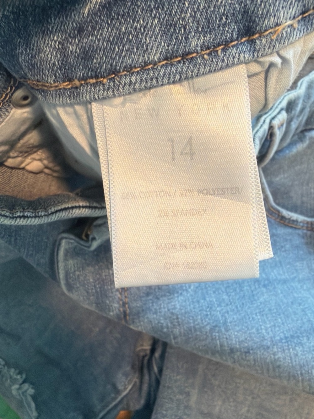 Nicole Miller Light Blue Boyfriend Jeans